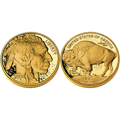 2008 United States Mint American Buffalo One Ounce Gold Bullion Coin  
