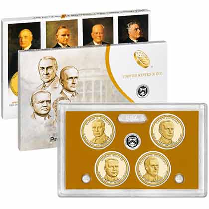 2014 United States Mint Presidential $1 Coin Proof Set™